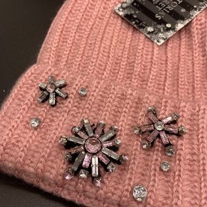 VICTORIA'S SECRET Pom-Pom Hat (Pink)
